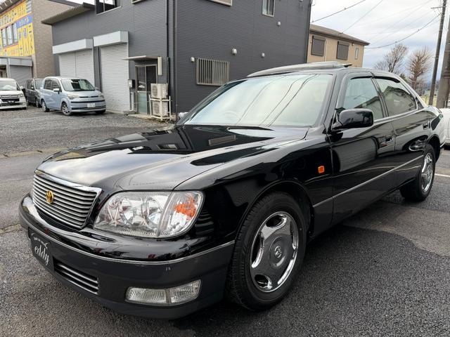 セルシオ B仕様 eRバージョン 純正202ブラック サンルーフ 黒革シート 純正OPメッキAW 寒冷地仕様 バックフォグ タイミングベルト交換済 エンジンスターター 純正マルチ ETC クルーズコントロール コンビハンドル HID(74枚目)