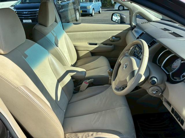 ティーダ １８Ｇ　フォグライト　電動格納ミラー　オートエアコン　半革シート　社外アルミホイール　ＥＴＣ　パワーステアリング　パワーウインドウ（15枚目）