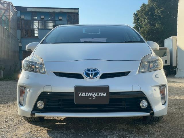 プリウス Sツーリングセレクション ユーザー買取車 純正ナビ TV バックカメラ 純正17インチアルミホイール LEDヘッドライト フォグライト ETC スマートキープッシュスタート(3枚目)