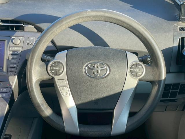 プリウス Sツーリングセレクション ユーザー買取車 純正ナビ TV バックカメラ 純正17インチアルミホイール LEDヘッドライト フォグライト ETC スマートキープッシュスタート(24枚目)