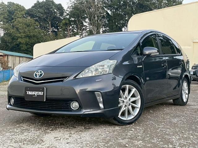 プリウスアルファ Sツーリングセレクション ユーザー買取車 純正ナビ TV バックカメラ 純正AW LEDヘッドライト ETC スマートキープッシュスタート スペアキー(2枚目)