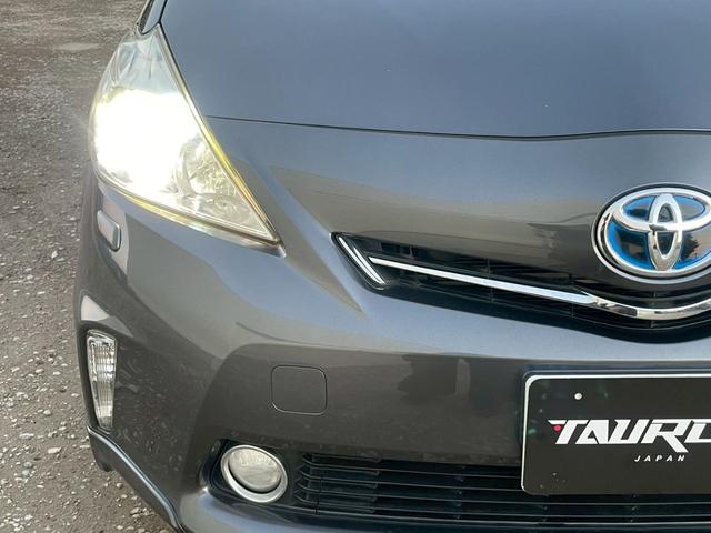 プリウスアルファ Sツーリングセレクション ユーザー買取車 純正ナビ TV バックカメラ 純正AW LEDヘッドライト ETC スマートキープッシュスタート スペアキー(16枚目)