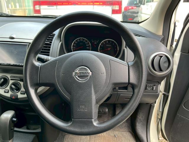 ノート 15X 車検令和8年7月 ナビ 社外15インチアルミホイール レベライザー マニュアルエアコン ETC パワーウィンドウ パワーステアリング(24枚目)