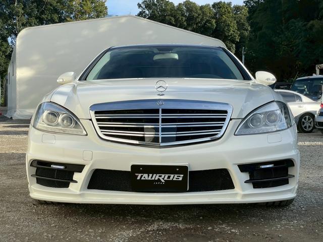 Sクラス S350 サンルーフ 本革 純正ナビ エアロ カメラ テレビ 社外20インチアルミホイール オートエアコン ETC キーレス パワステ(8枚目)