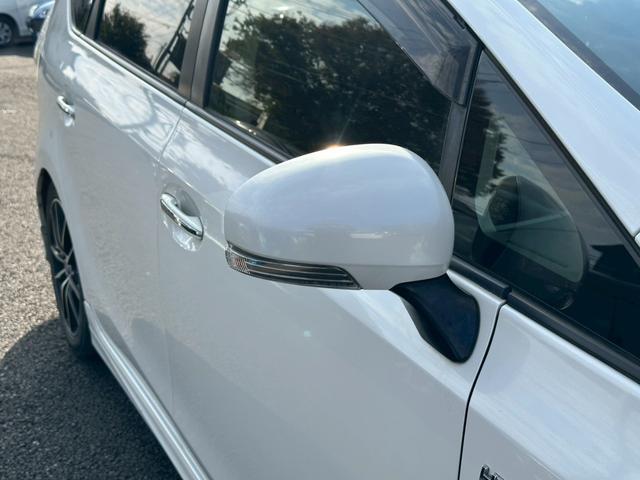 プリウスアルファ S チューン ブラック ユーザー買取車 ナビ TV バックカメラ モデリスタエアロ AW LED ETC スマートキ―プッシュスタート(17枚目)