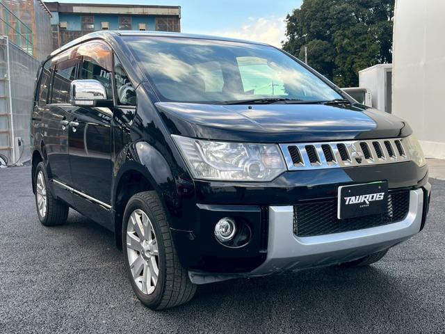 デリカD:5 シャモニー 本革 純正ナビ 両側パワースライドドア バックカメラ テレビ 純正アルミ LEDヘッドライト オートエアコン キーレス パワステ(9枚目)