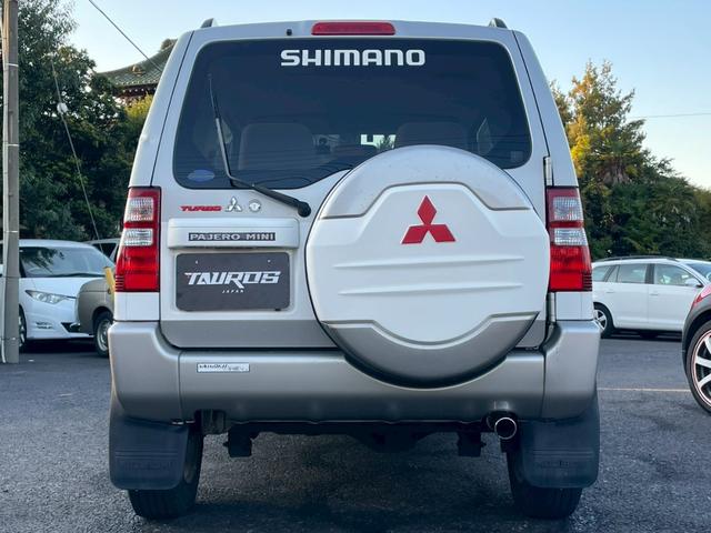 パジェロミニ サウンドビートエディションVR ナビ テレビ 4WD ルーフレール 純正アルミ マニュアルエアコン ETC キーレス ABS 運転席エアバッグ 助手席エアバッグ(11枚目)