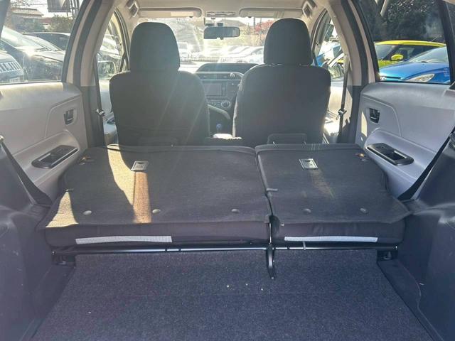 アクア Ｓ　ナビ　テレビ　バックモニター　ＥＴＣ　オートエアコン　スマートキープッシュスタート　電動格納ミラー　ライトレベライザー　純正１５インチアルミホイール（18枚目）