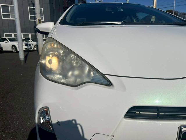 アクア Ｓ　ナビ　テレビ　バックモニター　ＥＴＣ　オートエアコン　スマートキープッシュスタート　電動格納ミラー　ライトレベライザー　純正１５インチアルミホイール（38枚目）