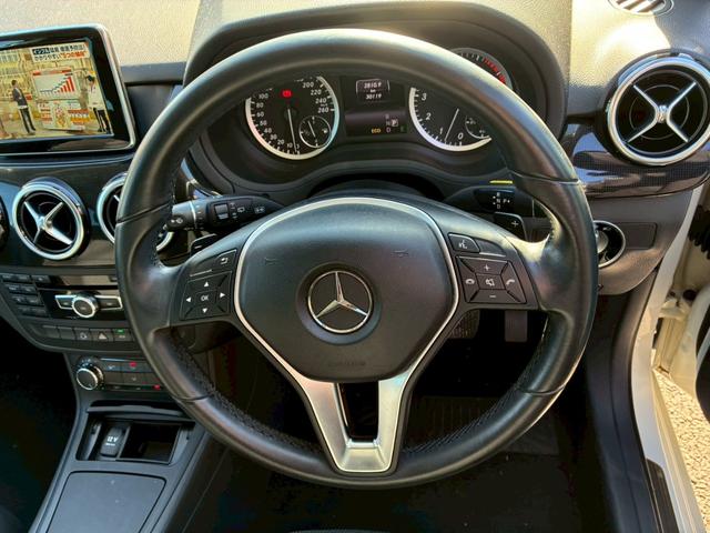 Bクラス B180 ナビ テレビ バックモニター プッシュスタート オートエアコン ETC 純正アルミホイール ブラインドスポットモニター ウインカーミラー(23枚目)