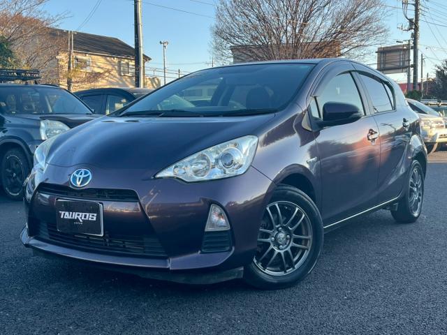 アクア Gブラックソフトレザーセレクション 合革シート ディーラーSDナビ バックカメラ 社外アルミホイール15インチ ETC スマートキープッシュスタート パワーステアリング(7枚目)