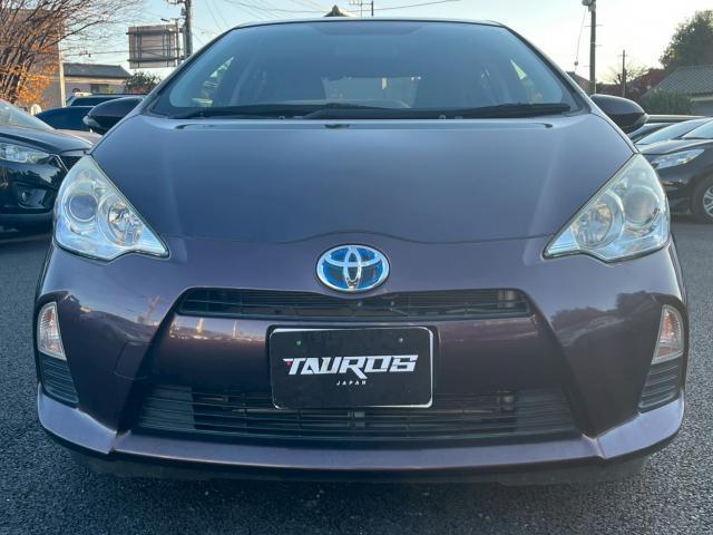 アクア Gブラックソフトレザーセレクション 合革シート ディーラーSDナビ バックカメラ 社外アルミホイール15インチ ETC スマートキープッシュスタート パワーステアリング(8枚目)