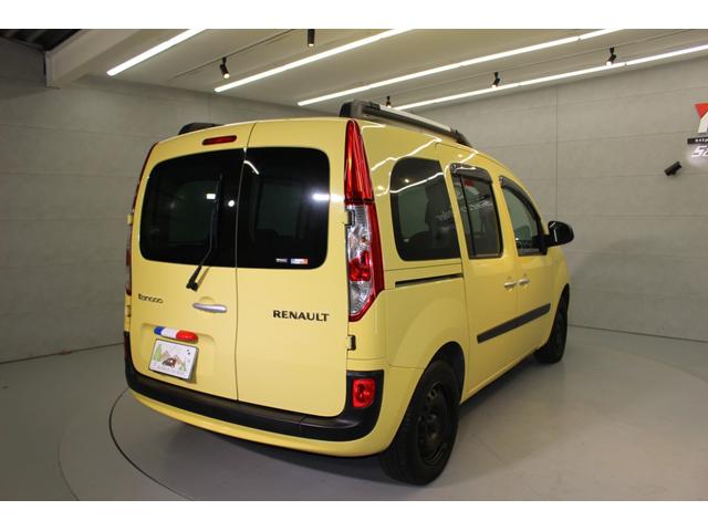 カングー ゼン　ナビフルセグＴＶＢカメラマルチルーフレール　ＥＴＣ　ドアバイザー　トリコロールライセンスプレート　ロザンジュセンターキャップ　禁煙　取説　保証書　スペアキー（11枚目）
