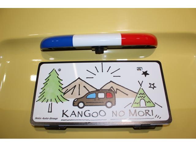 カングー ゼン　ナビフルセグＴＶＢカメラマルチルーフレール　ＥＴＣ　ドアバイザー　トリコロールライセンスプレート　ロザンジュセンターキャップ　禁煙　取説　保証書　スペアキー（14枚目）
