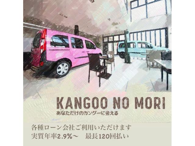 カングー ゼン　１オナ　ディーラー点検記録簿１９枚　ＹＡＫＩＭＡルーフラック　ＣＡＢＡＮＡシート　純正ナビ　リアモニター　ＯＺアルミホイール　ＦＯＣＡＬオーディオ　カロッツェリア製サブウーファー　ＨＩＤヘッドライト（4枚目）