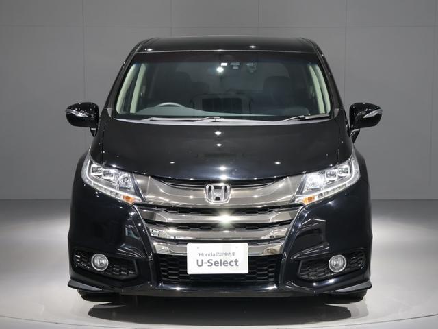 オデッセイ アブソルート　雹災車　あんしんパッケージ　ＬＥＤヘッドライト　左側電動スライドドア　２列目プレミアムクレイドルシート　純正ナビ　Ｂｌｕｅｔｏｏｔｈ接続　リア席モニター　ＥＴＣ　１８インチアルミホイール　Ｒカメ　ＡＣ（9枚目）
