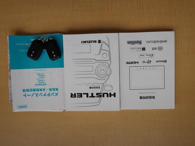 ハスラー Jスタイルターボ 4WD ワンオーナー 禁煙車 純正ナビ 全方位カメラ ETC2.0 ドライブレコーダ― 誤発進抑制機能付き衝突被害軽減ブレーキ パーキングセンサー レーダークルーズコントロール ルーフレール シートヒーター(80枚目)