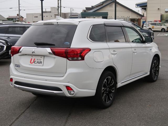 アウトランダーPHEV Gセーフティパッケージ 4WD ワンオーナー 禁煙車 クラリオン製メモリーナビ 全方位カメラ ETC 100V1500W電源 誤発進抑制機能付き衝突被害軽減ブレーキ レーダークルーズコントロール パーキングセンサー シートヒーター(27枚目)