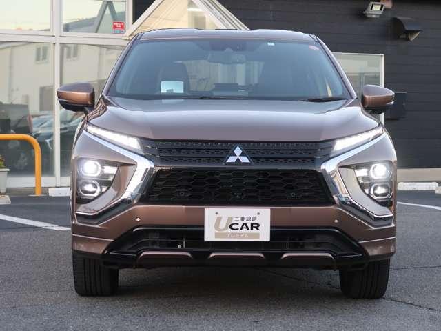 エクリプスクロスPHEV P 4WD 社有車UP マイパイロットクルーズコントロール スマホ連携ナビ 全方位カメラ 誤発進抑制機能付き衝突被害軽減ブレーキ 後側方車両検知 100V1500W電源 電動テールゲート前後シートヒーター(6枚目)