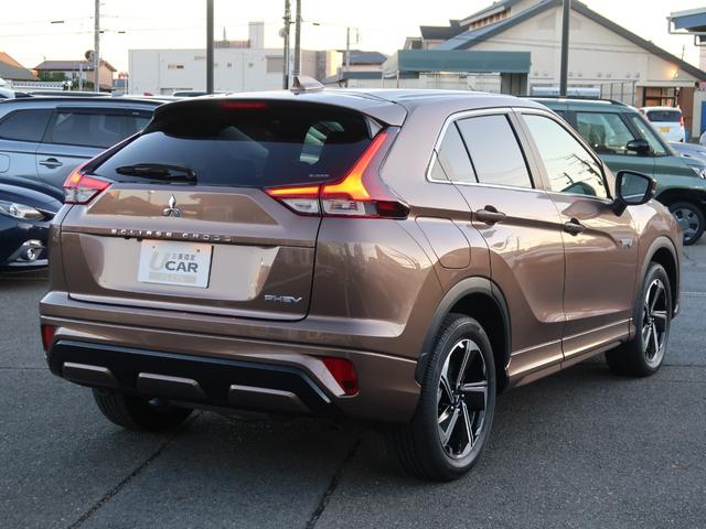 エクリプスクロスPHEV P 4WD 社有車UP マイパイロットクルーズコントロール スマホ連携ナビ 全方位カメラ 誤発進抑制機能付き衝突被害軽減ブレーキ 後側方車両検知 100V1500W電源 電動テールゲート前後シートヒーター(27枚目)