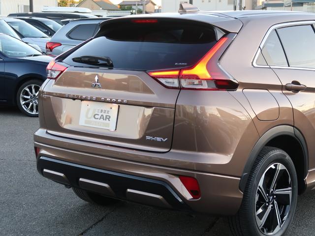 エクリプスクロスPHEV P 4WD 社有車UP マイパイロットクルーズコントロール スマホ連携ナビ 全方位カメラ 誤発進抑制機能付き衝突被害軽減ブレーキ 後側方車両検知 100V1500W電源 電動テールゲート前後シートヒーター(33枚目)