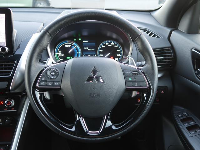 エクリプスクロスPHEV P 4WD 社有車UP マイパイロットクルーズコントロール スマホ連携ナビ 全方位カメラ 誤発進抑制機能付き衝突被害軽減ブレーキ 後側方車両検知 100V1500W電源 電動テールゲート前後シートヒーター(49枚目)