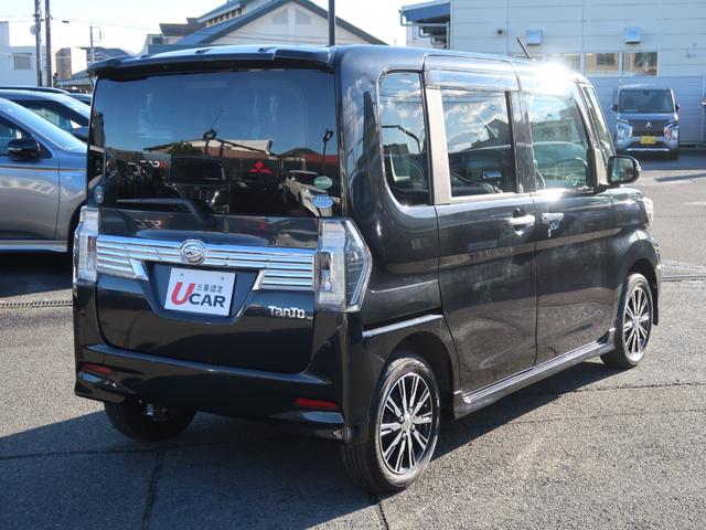 タント カスタムX トップエディションSAII 4WD 禁煙車 純正メモリーナビ フルセグTV バックカメラ ETC 左側センターピラーレス電動スライドドア 誤発進抑制機能付き衝突被害軽減ブレーキ LEDヘッドランプ オートライト アイドリングストップ(27枚目)