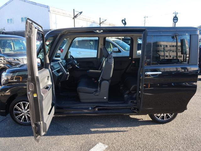 タント カスタムX トップエディションSAII 4WD 禁煙車 純正メモリーナビ フルセグTV バックカメラ ETC 左側センターピラーレス電動スライドドア 誤発進抑制機能付き衝突被害軽減ブレーキ LEDヘッドランプ オートライト アイドリングストップ(70枚目)