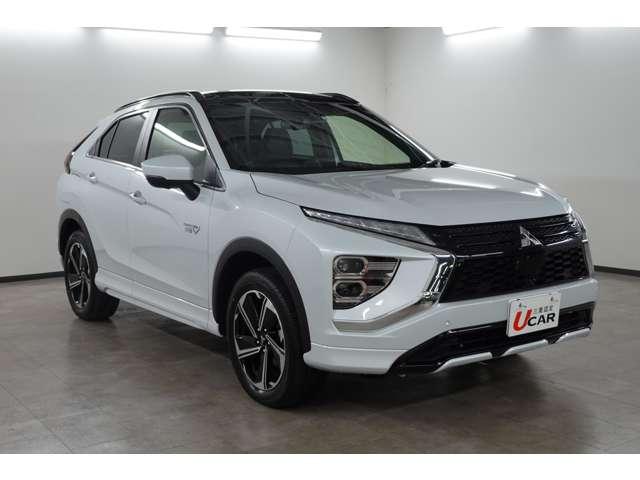 エクリプスクロスＰＨＥＶ Ｐ　禁煙　社有車　電動サンルーフ　電気温水（5枚目）