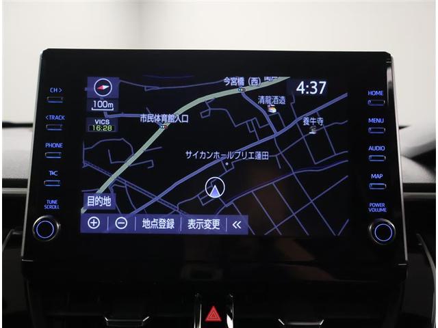 カローラクロス ハイブリッド　Ｚ　ＡＣ１００Ｖ電源　衝突軽減Ｂ　記録簿有　フルセグテレビ　スマキ－　Ｂモニター　アクティブクルーズコントロール　メモリナビ　イモビ　ＬＥＤ　ＡＣ　運転席Ｐシート　メディアプレイヤー接続　キーレス　アルミ（8枚目）
