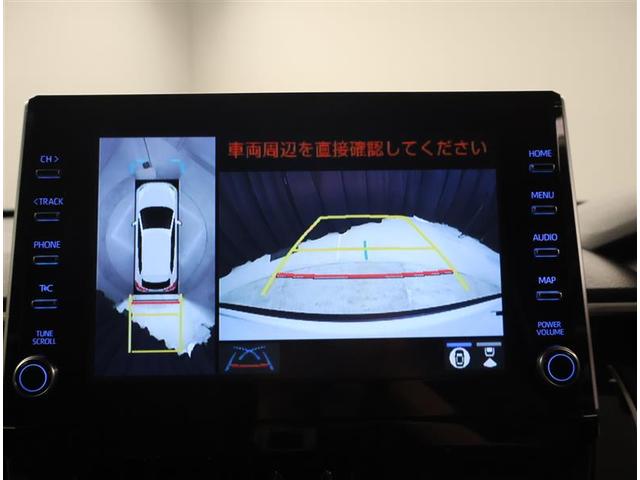カローラクロス ハイブリッド　Ｚ　ＡＣ１００Ｖ電源　衝突軽減Ｂ　記録簿有　フルセグテレビ　スマキ－　Ｂモニター　アクティブクルーズコントロール　メモリナビ　イモビ　ＬＥＤ　ＡＣ　運転席Ｐシート　メディアプレイヤー接続　キーレス　アルミ（9枚目）