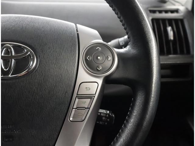 プリウスα Ｇ　ＴＳＳ　Ｂモニタ　電動シート　盗難防止装置　エアバッグ　ＡＢＳ　地デジＴＶ　オートクルーズコントロール　ＥＴＣ付　Ｗエアバック　ＴＶナビ　ＤＶＤ再生機能　キーフリーキー　フルオートエアコン　ＡＷ（8枚目）