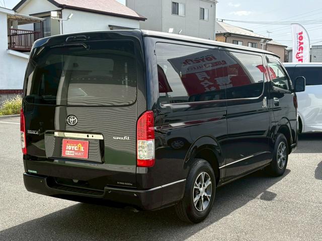 ハイエースバン スーパーGL ダークプライムII パノラミックビューモニター デジタルインナーミラー T-Cnnect7インチナビ TV ETC2.0 ドラレコ CD/DVD Bluetooth AC100V100W電源 両側電動スライドドア(46枚目)