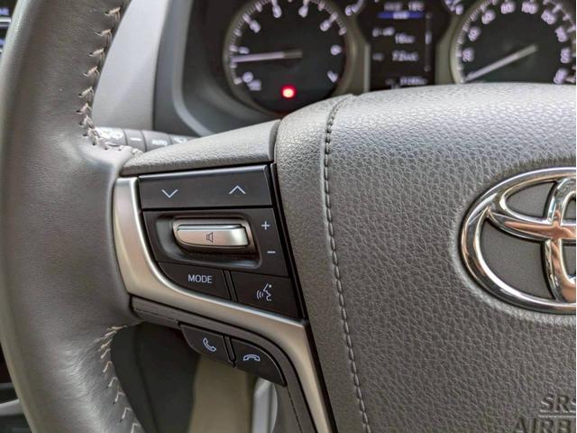 ランドクルーザープラド TX Lパッケージ マットブラックエディション ALPAINE製デジタルインナーミラー+ドラレコ パノラミックビューモニター バックカメラ マットブラック ムーンルーフ BSM パワーシート Bluetooth ETC2.0 ステップ(15枚目)