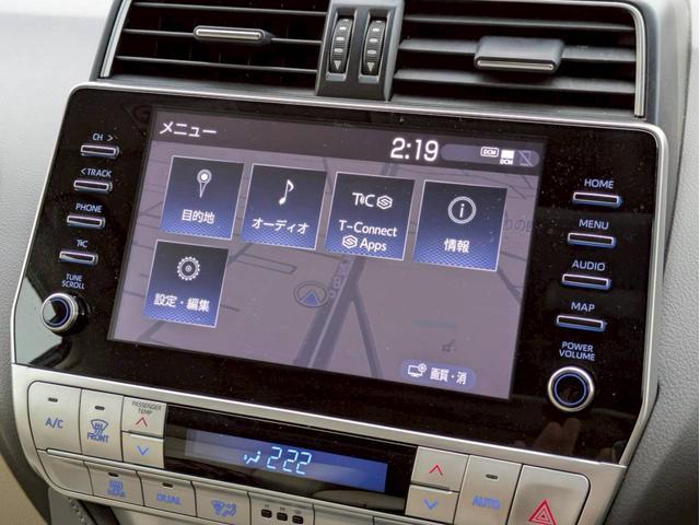 ランドクルーザープラド TX Lパッケージ マットブラックエディション ALPAINE製デジタルインナーミラー+ドラレコ パノラミックビューモニター バックカメラ マットブラック ムーンルーフ BSM パワーシート Bluetooth ETC2.0 ステップ(19枚目)