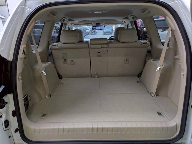 ランドクルーザープラド TX Lパッケージ マットブラックエディション ALPAINE製デジタルインナーミラー+ドラレコ パノラミックビューモニター バックカメラ マットブラック ムーンルーフ BSM パワーシート Bluetooth ETC2.0 ステップ(42枚目)