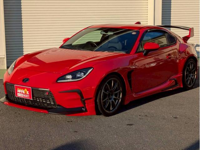 GR86 SZ 6MT GRエアロ アドバンスポーツ18インチAW フジツボマフラー リアフォグランプ ドアミラーヒーター トランクスポイラー サイドウィンドウルーパー 革調シートカバー 純正ナビ プッシュスタート(24枚目)