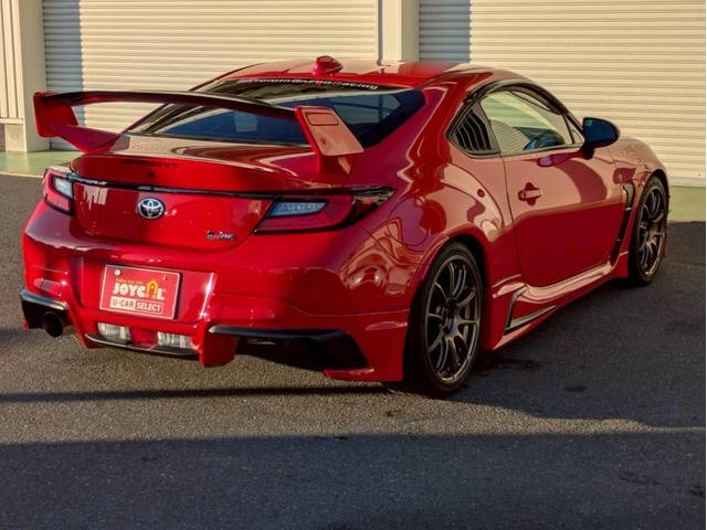 GR86 SZ 6MT GRエアロ アドバンスポーツ18インチAW フジツボマフラー リアフォグランプ ドアミラーヒーター トランクスポイラー サイドウィンドウルーパー 革調シートカバー 純正ナビ プッシュスタート(27枚目)