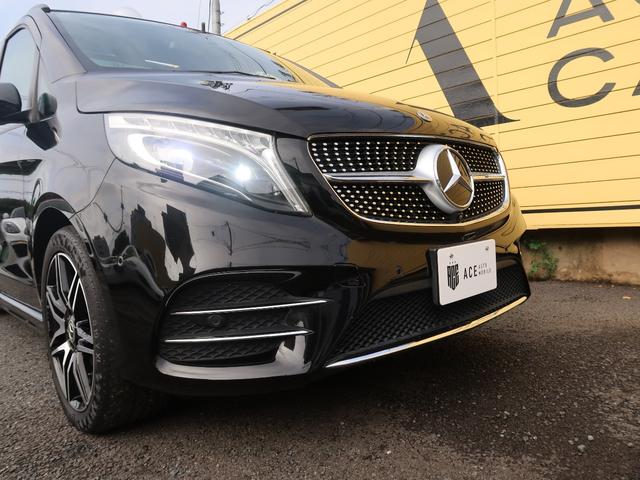 Ｖクラス Ｖ２２０ｄ　アバンギャルド　ロング　ＡＭＧライン　エクスクルーシブシートＰＫＧ　サンルーフ　Ｂｕｒｍｅｓｔｅｒ　２列目ベンチレーション／シートヒーター／オットマン　ヘッドレストモニター／ＤＶＤプレイヤー　レーダーセーフティ　デジタルインナーミラー（2枚目）