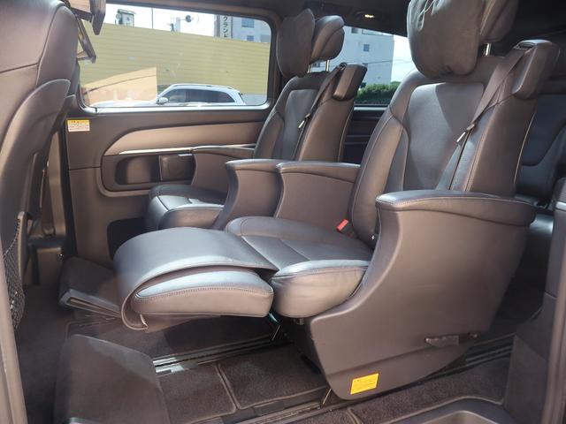 Ｖクラス Ｖ２２０ｄ　アバンギャルド　ロング　ＡＭＧライン　エクスクルーシブシートＰＫＧ　サンルーフ　Ｂｕｒｍｅｓｔｅｒ　２列目ベンチレーション／シートヒーター／オットマン　ヘッドレストモニター／ＤＶＤプレイヤー　レーダーセーフティ　デジタルインナーミラー（6枚目）