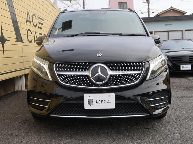 Ｖクラス Ｖ２２０ｄ　アバンギャルド　ロング　ＡＭＧライン　エクスクルーシブシートＰＫＧ　サンルーフ　Ｂｕｒｍｅｓｔｅｒ　２列目ベンチレーション／シートヒーター／オットマン　ヘッドレストモニター／ＤＶＤプレイヤー　レーダーセーフティ　デジタルインナーミラー（13枚目）