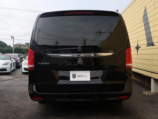 Ｖクラス Ｖ２２０ｄ　アバンギャルド　ロング　ＡＭＧライン　エクスクルーシブシートＰＫＧ　サンルーフ　Ｂｕｒｍｅｓｔｅｒ　２列目ベンチレーション／シートヒーター／オットマン　ヘッドレストモニター／ＤＶＤプレイヤー　レーダーセーフティ　デジタルインナーミラー（14枚目）