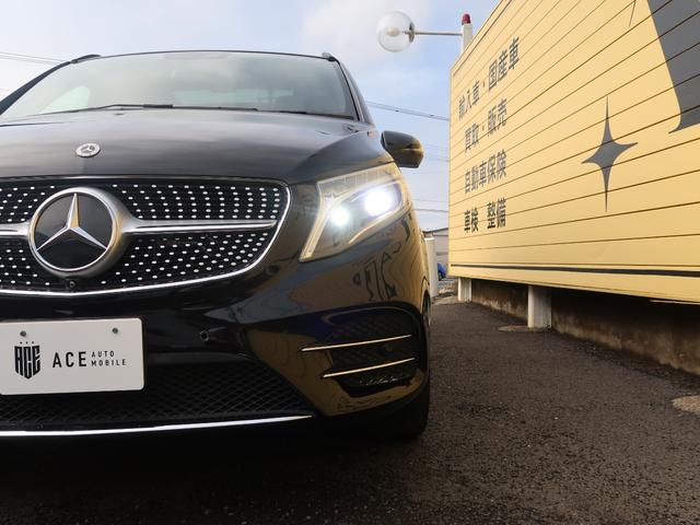 Ｖクラス Ｖ２２０ｄ　アバンギャルド　ロング　ＡＭＧライン　エクスクルーシブシートＰＫＧ　サンルーフ　Ｂｕｒｍｅｓｔｅｒ　２列目ベンチレーション／シートヒーター／オットマン　ヘッドレストモニター／ＤＶＤプレイヤー　レーダーセーフティ　デジタルインナーミラー（22枚目）