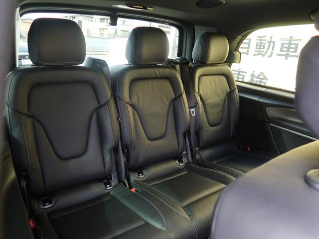 Ｖクラス Ｖ２２０ｄ　アバンギャルド　ロング　ＡＭＧライン　エクスクルーシブシートＰＫＧ　サンルーフ　Ｂｕｒｍｅｓｔｅｒ　２列目ベンチレーション／シートヒーター／オットマン　ヘッドレストモニター／ＤＶＤプレイヤー　レーダーセーフティ　デジタルインナーミラー（33枚目）