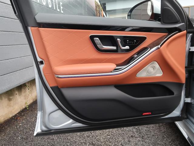 Sクラス S500 4マチック AMGライン レザーEXC ベーシックPKG サンルーフ Burmester ARヘッドアップディスプレイ 3Dコックピットディスプレイ 茶革 ベンチレーション 全席シートヒーター エアバランスPKG(37枚目)