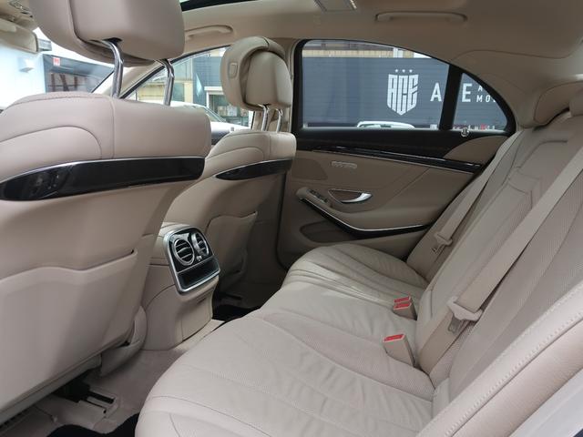 Sクラス S300h AMGライン ラグジュアリーPKG マキアートベージュレザー サンルーフ エアバランスPKG 全席シートヒーター パワーシート レーダーセーフティ 電動トランク HUD ナビ フルセグ 全周囲カメラ(12枚目)
