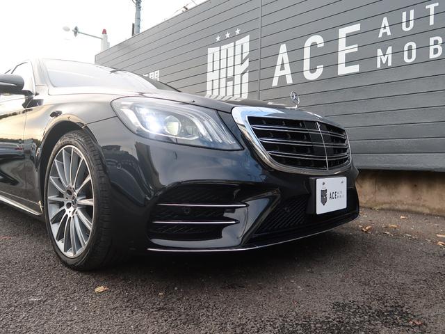 Sクラス S450エクスクルーシブ スポーツリミテッド マキアートベージュ革 サンルーフ ソフトクローズドア Burmester ベンチレーション 全席シートヒーター パワーシート エアバランスPKG HUD 電動トランク ナビ フルセグ 全周囲カメラ(2枚目)