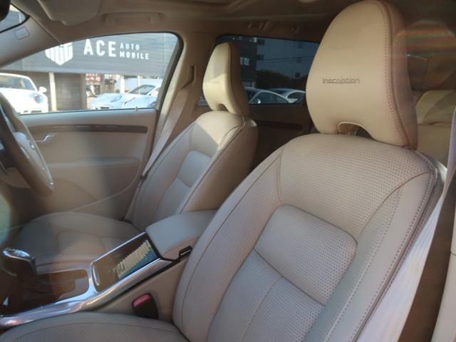 V70 T4 クラシック 最終モデル トワイライトブロンズ ベージュ革 サンルーフ harman/kardon ベンチレーション シートヒーター パワーシート アダプティブクルーズ BLIS 純正ナビ バックカメラ(7枚目)