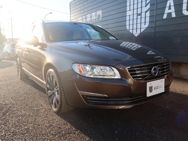 V70 T4 クラシック 最終モデル トワイライトブロンズ ベージュ革 サンルーフ harman/kardon ベンチレーション シートヒーター パワーシート アダプティブクルーズ BLIS 純正ナビ バックカメラ(21枚目)