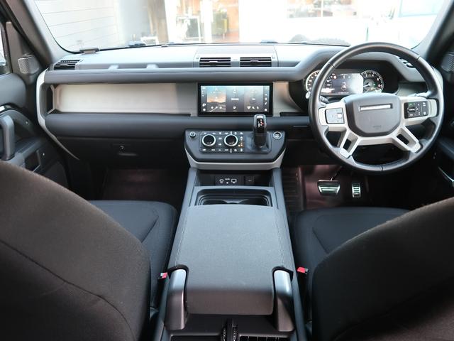 ディフェンダー １１０ダブルオーエディション　７人乗り　背面ラダー　ルーフラック　ルーフレール　サイドステップ　エアサス　ＡＣＣ　ＢＳＭ　シートヒーター　ステアリングヒーター　マッドフラップ　ナビ　全周囲カメラ　ブラックライノホイール４本付属（12枚目）